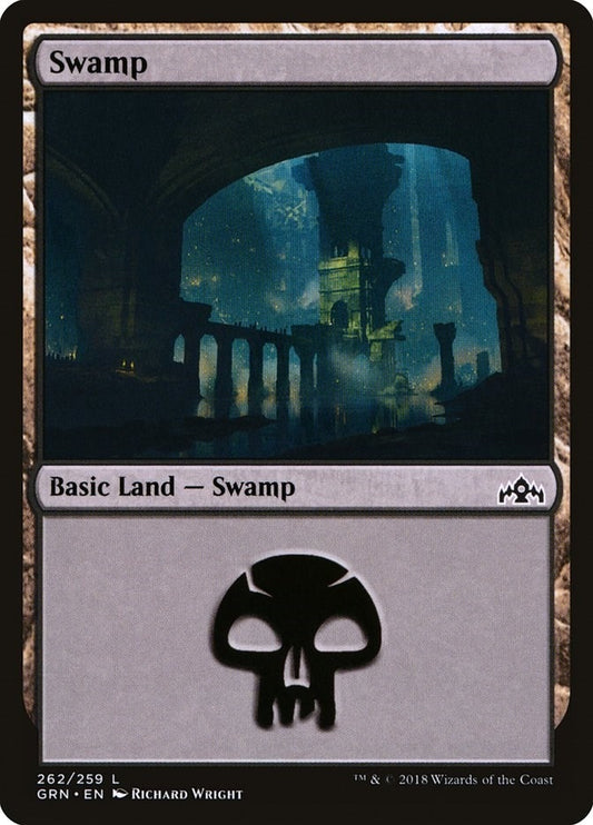 Image for Swamp (262) (Guilds of Ravnica) - Magic: The Gathering