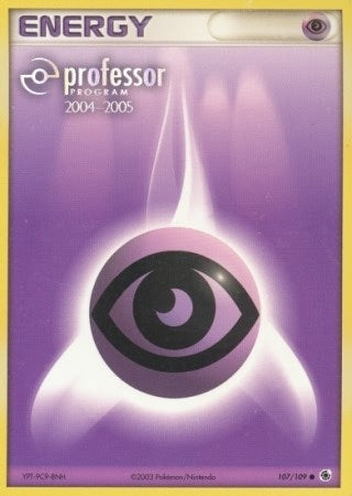 Image for Psychic Energy (2004-2005) (107/109) (Professor Program Promos) - Pokemon
