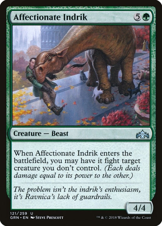 Image for Affectionate Indrik (121) (Guilds of Ravnica) - Magic: The Gathering