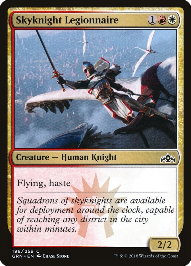Image for Skyknight Legionnaire (198) (Guilds of Ravnica) - Magic: The Gathering