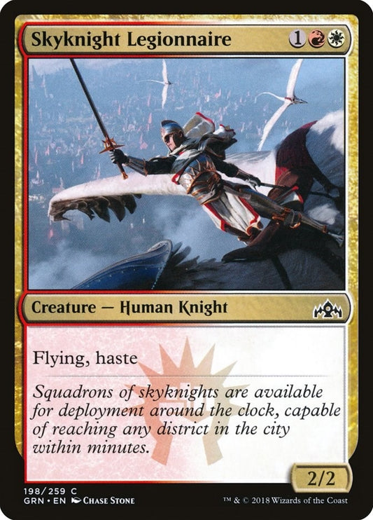 Image for Skyknight Legionnaire (198) (Guilds of Ravnica) - Magic: The Gathering