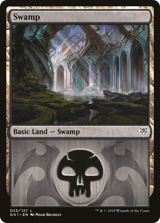 Image for Swamp (025) (25) (Guilds of Ravnica: Guild Kits) - Magic: The Gathering