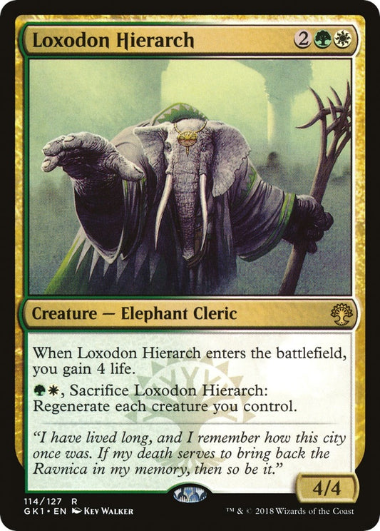 Image for Loxodon Hierarch (114) (Guilds of Ravnica: Guild Kits) - Magic: The Gathering