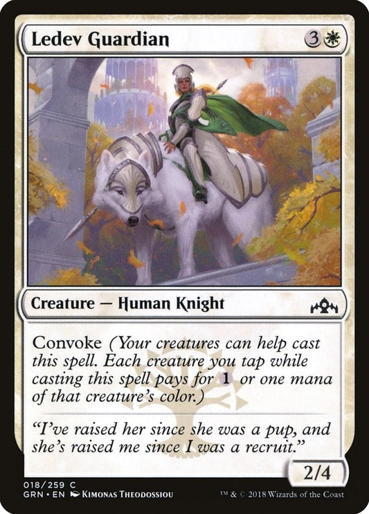 Image for Ledev Guardian (18) (Guilds of Ravnica) - Magic: The Gathering