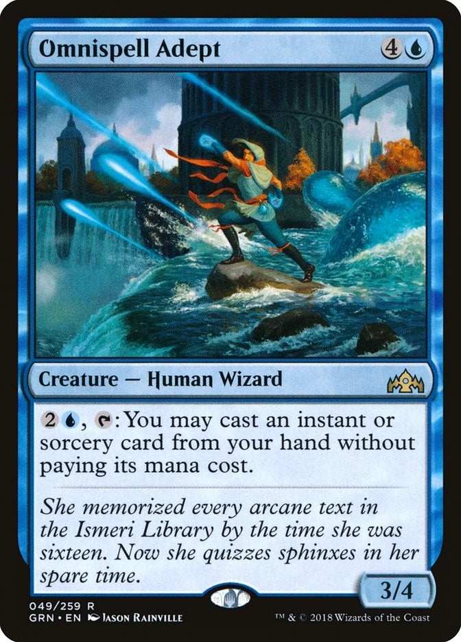 Image for Omnispell Adept (49) (Guilds of Ravnica) - Magic: The Gathering