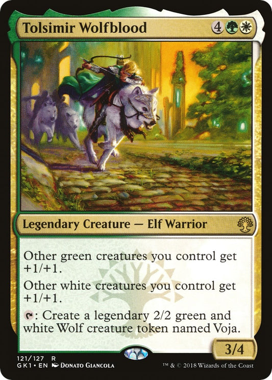 Image for Tolsimir Wolfblood (121) (Guilds of Ravnica: Guild Kits) - Magic: The Gathering