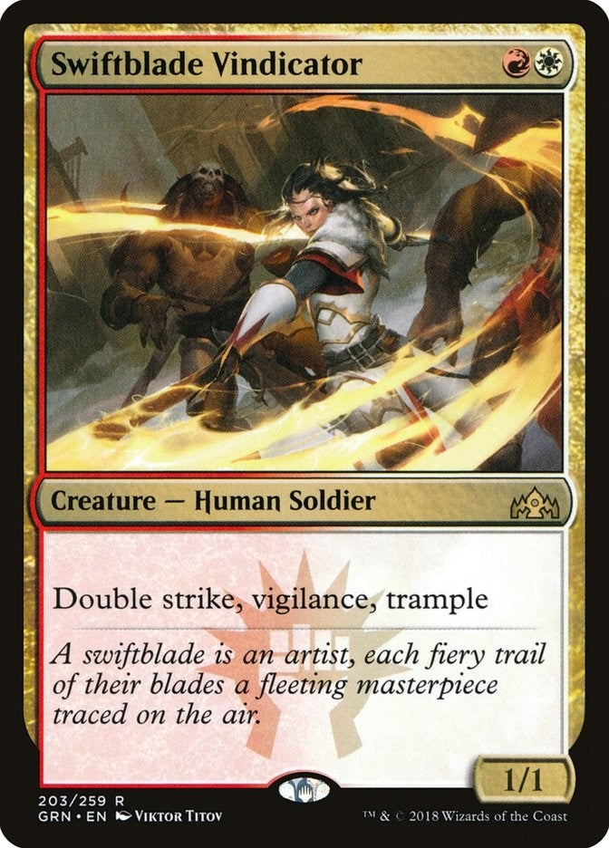 Image for Swiftblade Vindicator (203) (Guilds of Ravnica) - Magic: The Gathering
