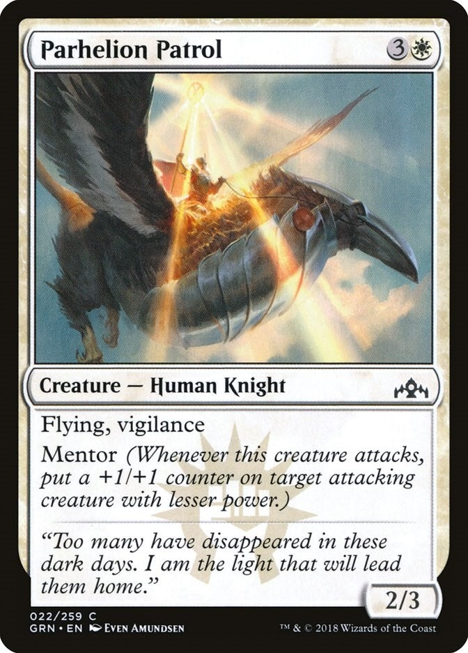 Image for Parhelion Patrol (22) (Guilds of Ravnica) - Magic: The Gathering