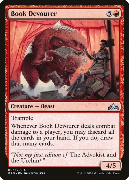 Image for Book Devourer (93) (Guilds of Ravnica) - Magic: The Gathering