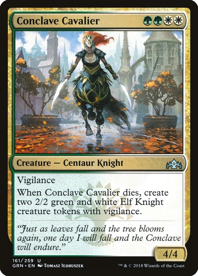 Image for Conclave Cavalier (161) (Guilds of Ravnica) - Magic: The Gathering