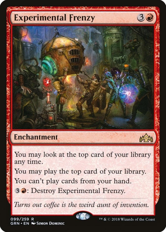 Image for Experimental Frenzy (99) (Guilds of Ravnica) - Magic: The Gathering