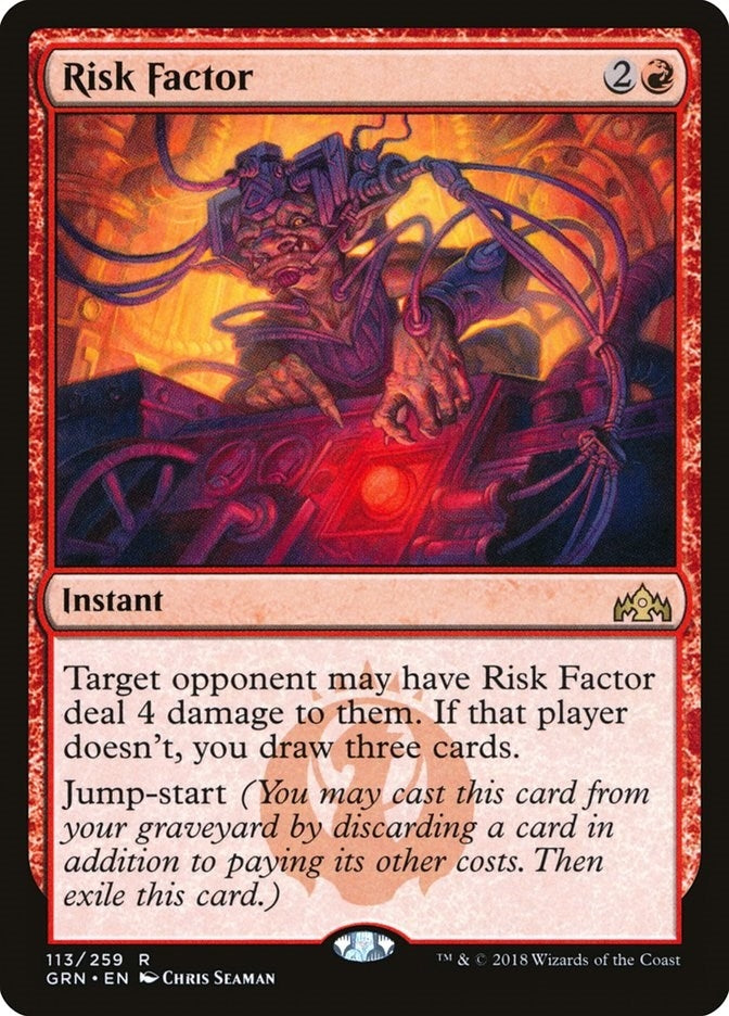 Image for Risk Factor (113) (Guilds of Ravnica) - Magic: The Gathering
