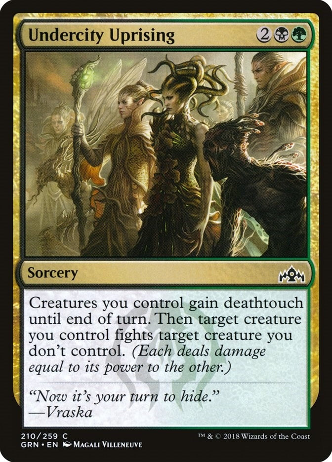 Image for Undercity Uprising (210) (Guilds of Ravnica) - Magic: The Gathering