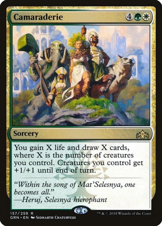 Image for Camaraderie (157) (Guilds of Ravnica) - Magic: The Gathering