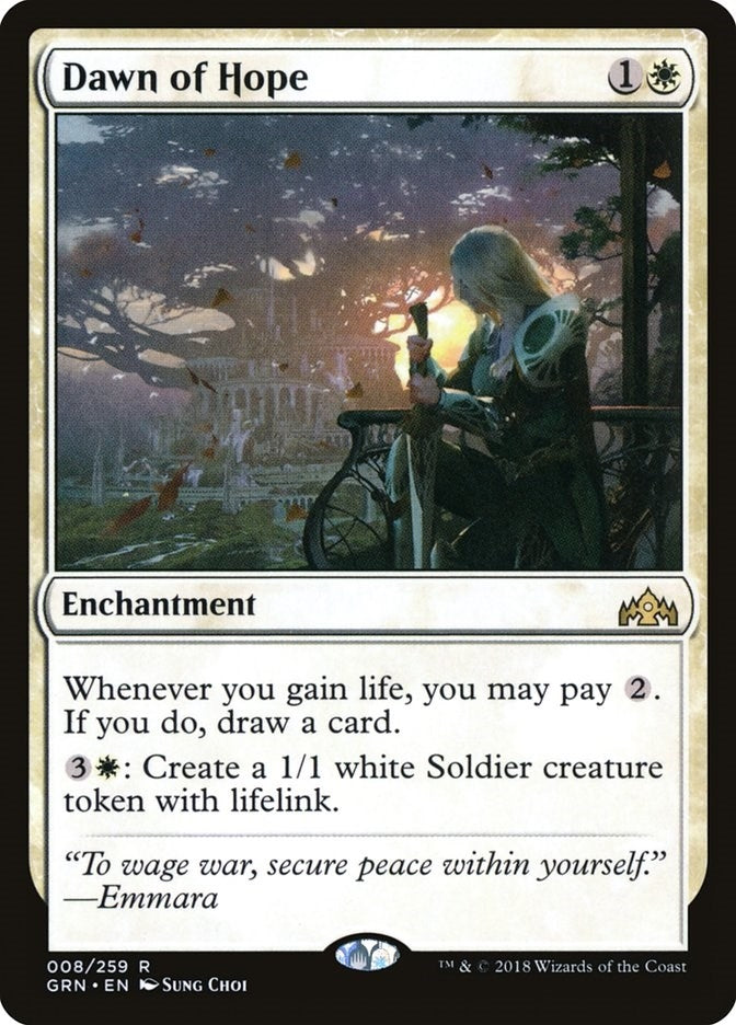 Image for Dawn of Hope (8) (Guilds of Ravnica) - Magic: The Gathering