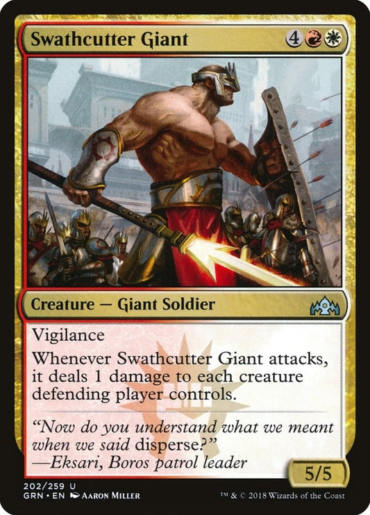 Image for Swathcutter Giant (202) (Guilds of Ravnica) - Magic: The Gathering