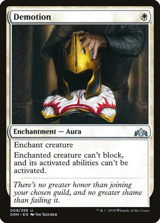 Image for Demotion (9) (Guilds of Ravnica) - Magic: The Gathering
