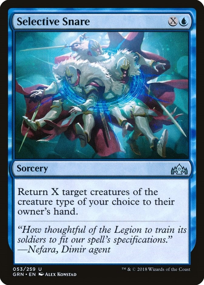Image for Selective Snare (53) (Guilds of Ravnica) - Magic: The Gathering