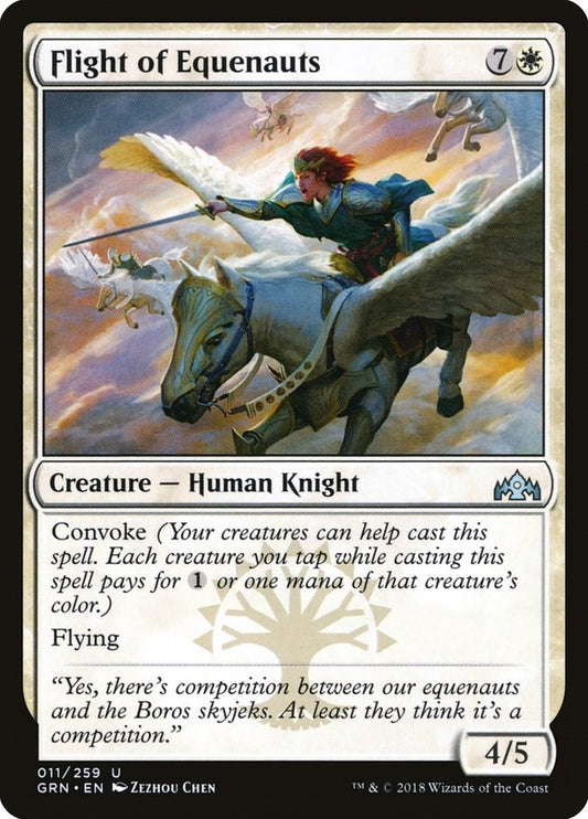 Image for Flight of Equenauts (11) (Guilds of Ravnica) - Magic: The Gathering