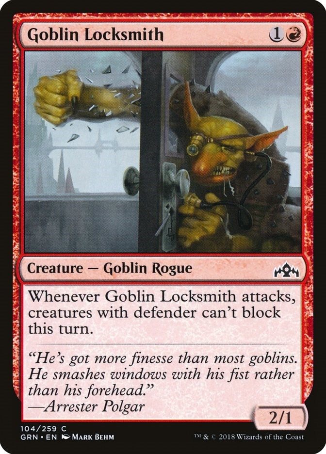 Image for Goblin Locksmith (104) (Guilds of Ravnica) - Magic: The Gathering