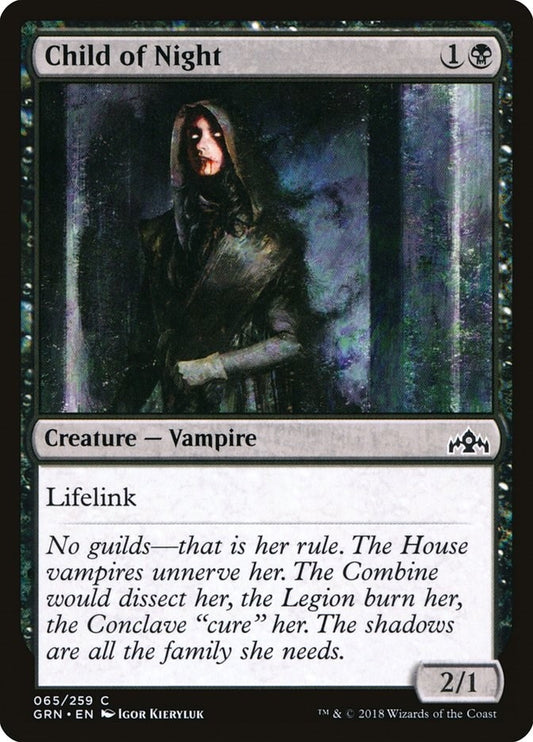 Image for Child of Night (65) (Guilds of Ravnica) - Magic: The Gathering