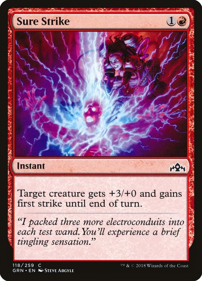 Image for Sure Strike (118) (Guilds of Ravnica) - Magic: The Gathering