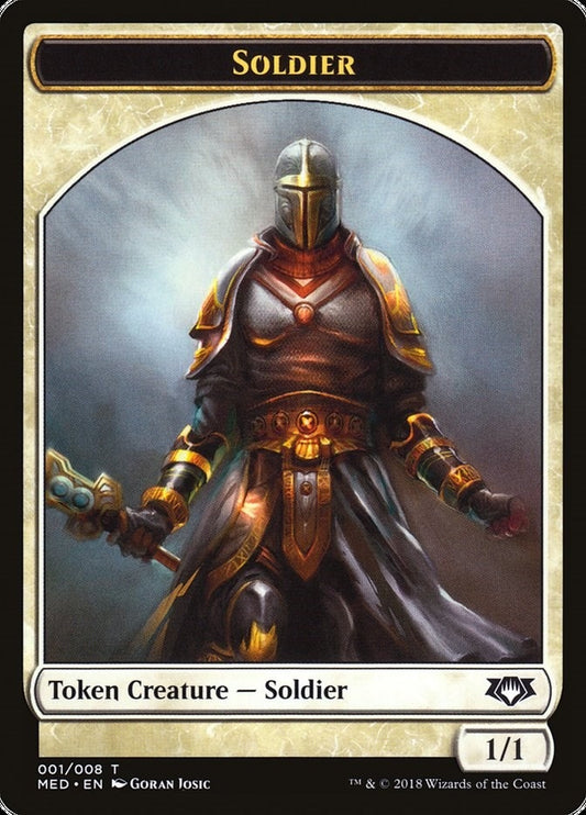 Image for Soldier Token (1) (Mythic Edition: Guilds of Ravnica) - Magic: The Gathering