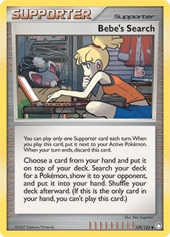 Image for Bebe's Search - 109/123 (Cosmos Holofoil) (109/123) (Miscellaneous Cards & Products) - Pokemon