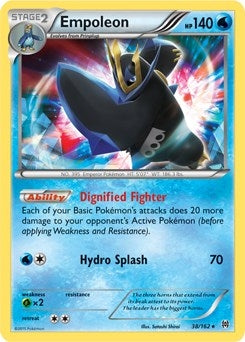 Image for Empoleon - 38/162 (Battle Arena Deck Exclusive) (038/162) (Deck Exclusives) - Pokemon