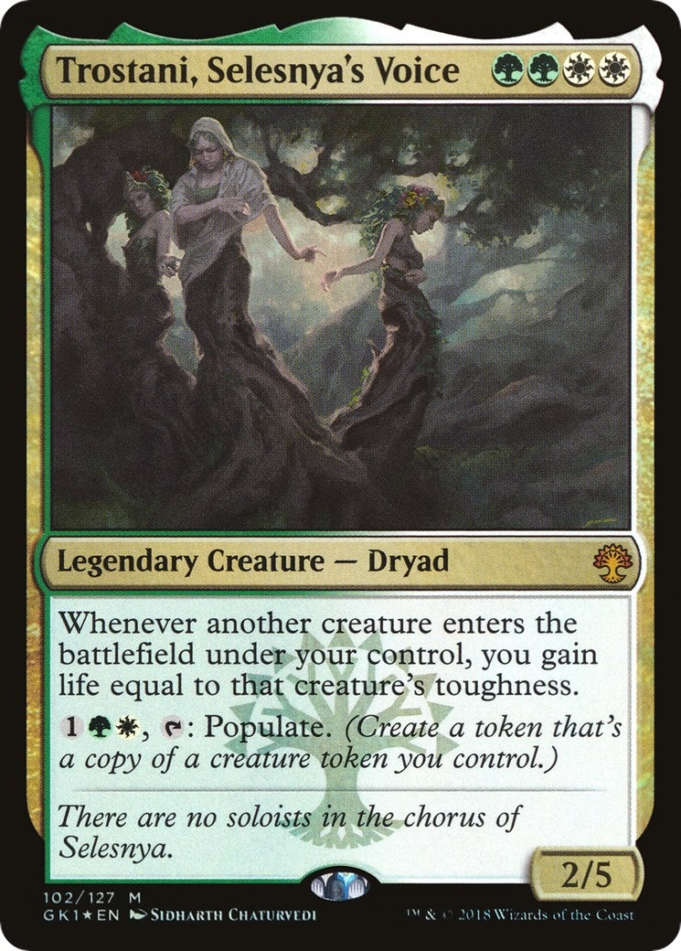 Image for Trostani, Selesnya's Voice (102) (Guilds of Ravnica: Guild Kits) - Magic: The Gathering