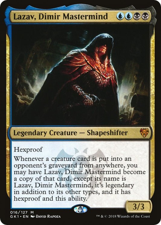 Image for Lazav, Dimir Mastermind (16) (Guilds of Ravnica: Guild Kits) - Magic: The Gathering