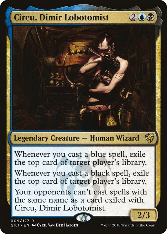Image for Circu, Dimir Lobotomist (9) (Guilds of Ravnica: Guild Kits) - Magic: The Gathering