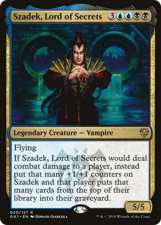 Image for Szadek, Lord of Secrets (20) (Guilds of Ravnica: Guild Kits) - Magic: The Gathering