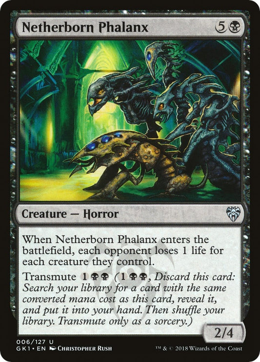 Image for Netherborn Phalanx (6) (Guilds of Ravnica: Guild Kits) - Magic: The Gathering