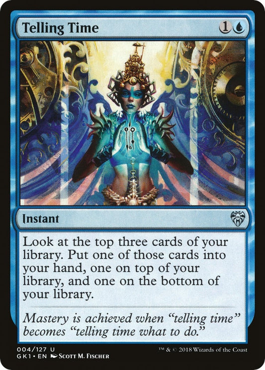 Image for Telling Time (4) (Guilds of Ravnica: Guild Kits) - Magic: The Gathering
