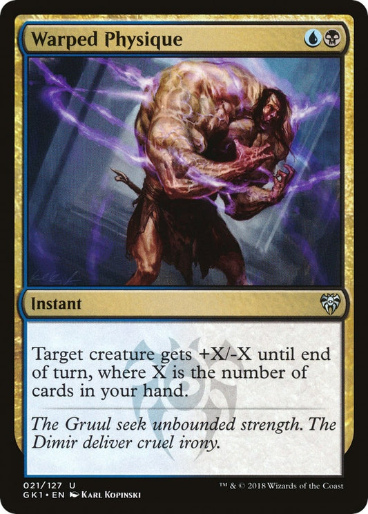 Image for Warped Physique (21) (Guilds of Ravnica: Guild Kits) - Magic: The Gathering