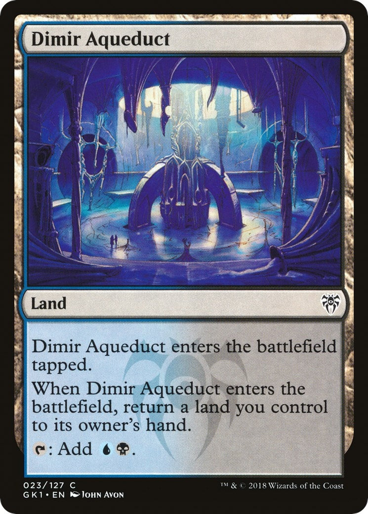 Image for Dimir Aqueduct (23) (Guilds of Ravnica: Guild Kits) - Magic: The Gathering