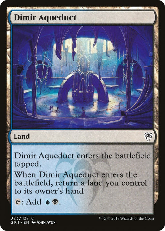Image for Dimir Aqueduct (23) (Guilds of Ravnica: Guild Kits) - Magic: The Gathering