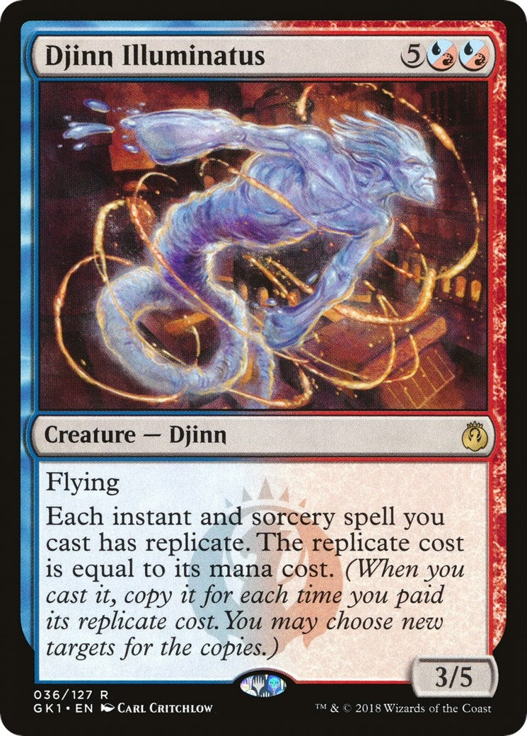 Image for Djinn Illuminatus (36) (Guilds of Ravnica: Guild Kits) - Magic: The Gathering