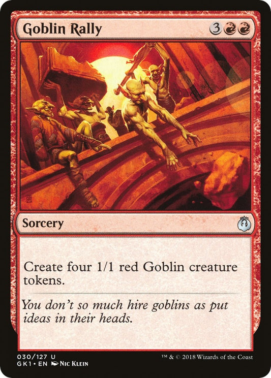 Image for Goblin Rally (30) (Guilds of Ravnica: Guild Kits) - Magic: The Gathering