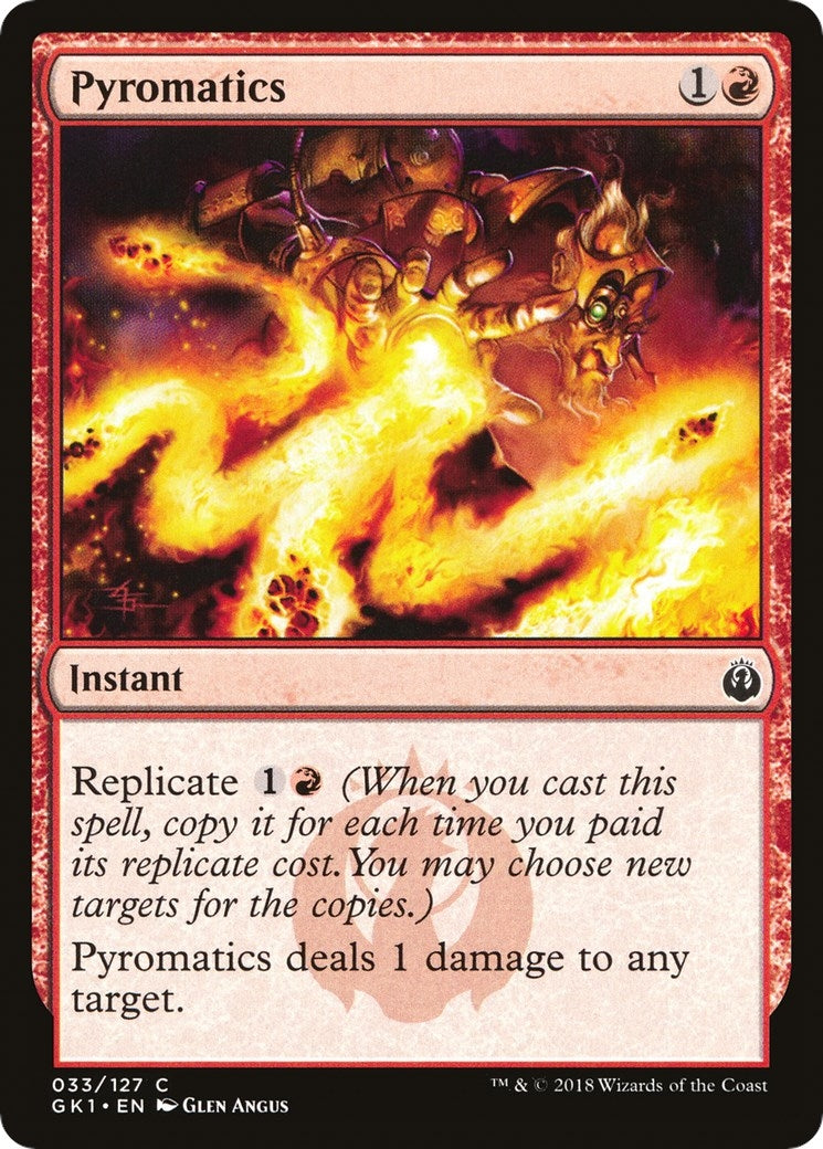 Image for Pyromatics (33) (Guilds of Ravnica: Guild Kits) - Magic: The Gathering