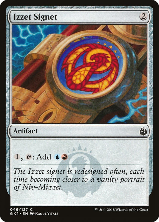 Image for Izzet Signet (46) (Guilds of Ravnica: Guild Kits) - Magic: The Gathering