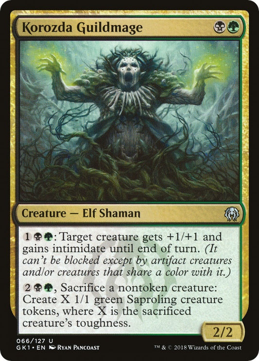 Image for Korozda Guildmage (66) (Guilds of Ravnica: Guild Kits) - Magic: The Gathering
