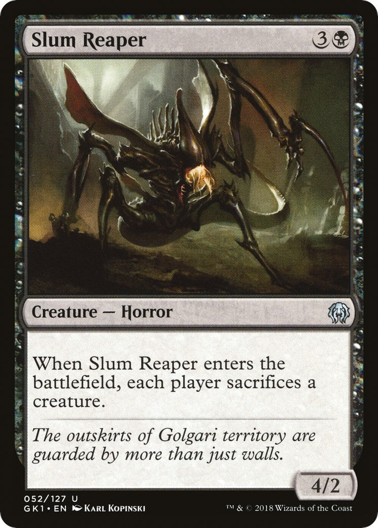 Image for Slum Reaper (52) (Guilds of Ravnica: Guild Kits) - Magic: The Gathering