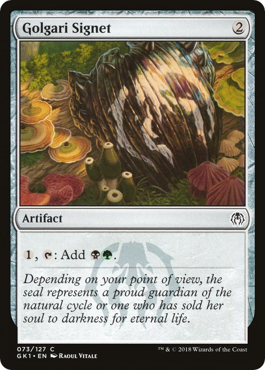 Image for Golgari Signet (73) (Guilds of Ravnica: Guild Kits) - Magic: The Gathering