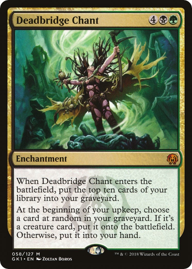 Image for Deadbridge Chant (58) (Guilds of Ravnica: Guild Kits) - Magic: The Gathering