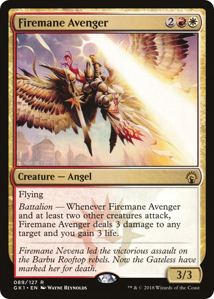 Image for Firemane Avenger (89) (Guilds of Ravnica: Guild Kits) - Magic: The Gathering