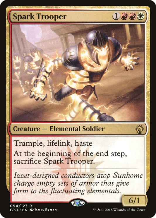 Image for Spark Trooper (94) (Guilds of Ravnica: Guild Kits) - Magic: The Gathering