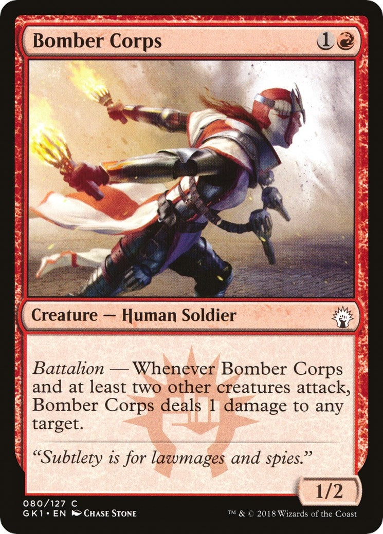 Image for Bomber Corps (80) (Guilds of Ravnica: Guild Kits) - Magic: The Gathering