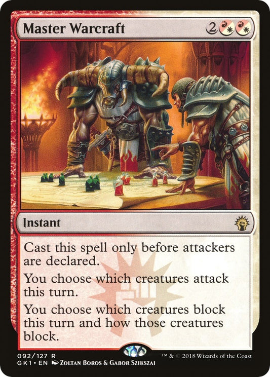 Image for Master Warcraft (92) (Guilds of Ravnica: Guild Kits) - Magic: The Gathering